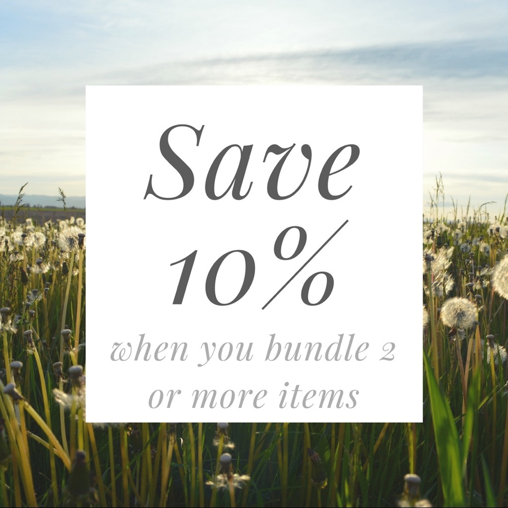 🌸BUNDLE & SAVE🌸